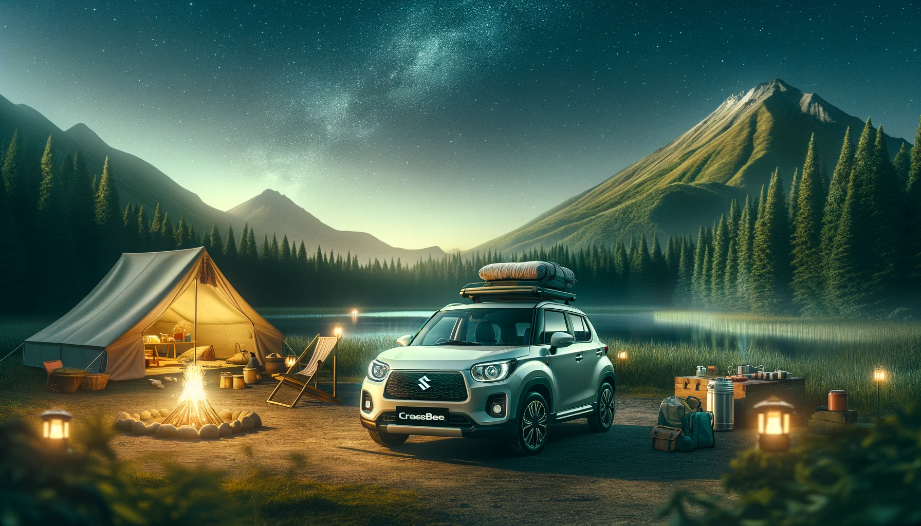 クロスビーで車中泊は可能?