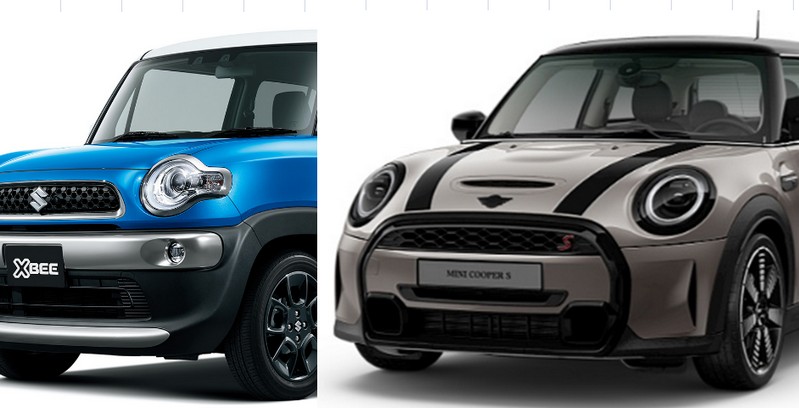 クロスビーはミニクーパーに似てる?ミニ風カスタムはどうすればいい?