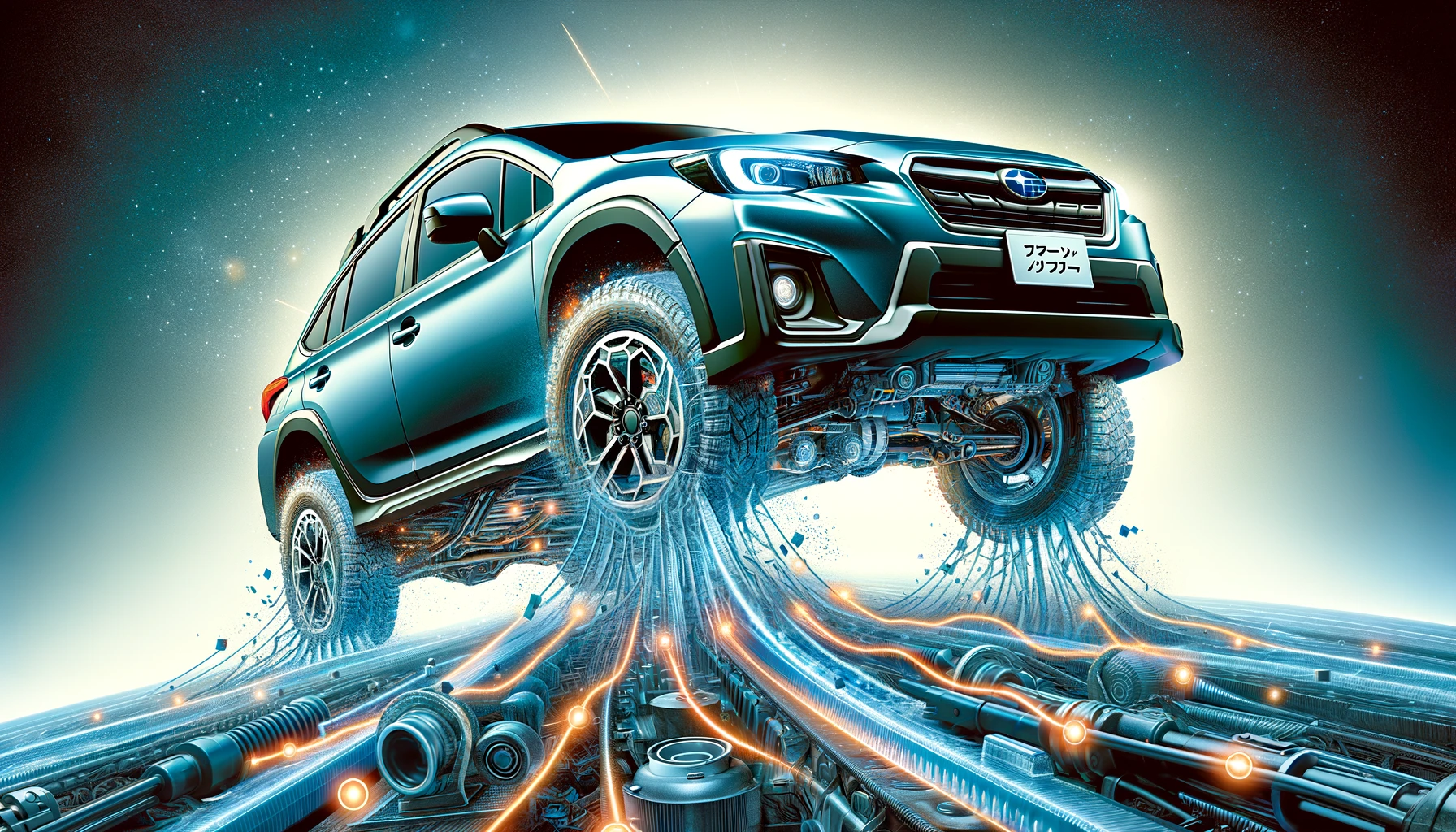 クロスビーの足回り強化にタワーバーの効果は?