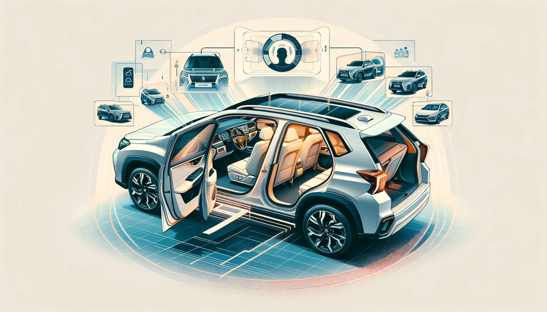 クロスビー乗り降りのしやすさと後部座席アクセス