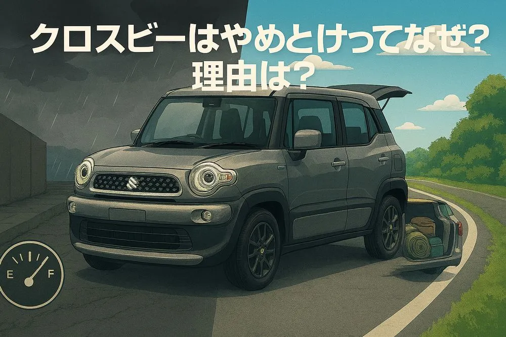 クロスビーはやめとけ？後悔する理由と買ってよかった点を解説